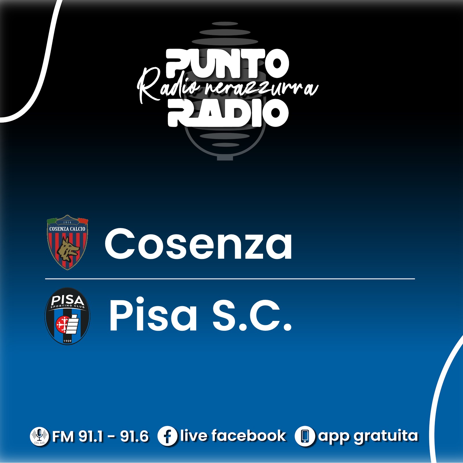 Cosenza-Pisa: 0-3 Alessio Castellini